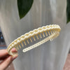 Non-Slip Textured Grip Headband for Women — Facial Cleansing, Makeup & Spa Hairband