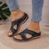 Women's Wedge Sandals Lightweight Anti-Slip Ultra-Comfortable Thick Sole Casual Heels