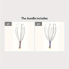 Octopus Head Massager Scalp Scratcher - Stainless Steel Head Scratching Claw Massage Tool