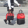 2-Piece Lightweight Travel Bag Set with Telescoping Handle - Large Capacity Luggage & Carry-On for Short Trips