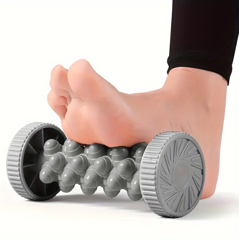 Plantar Fascia Roller Foot Massager for Plantar Fasciitis Relief — Foot Roller for Yoga, Pilates & Flat Feet Pain, Multi-Color