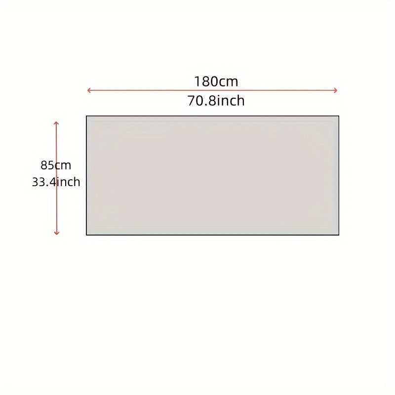 Trendy Tassel Shawl Scarf 180 x 90 cm (70.9 x 35.4 in) – Lightweight Printed Rectangular Women's Scarf, Beach Wrap & Headscarf