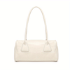 Luxury Retro Baguette Hobo Bag for Women – Vintage Split Leather Shoulder & Handbag with Adjustable Strap