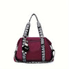 Foldable Travel Duffle Bag - Packable Nylon Gym Tote & Weekender Overnight Luggage Organizer