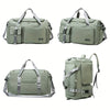 Large Capacity Women's Travel & Sports Backpack with Detachable Strap and Multiple Pockets