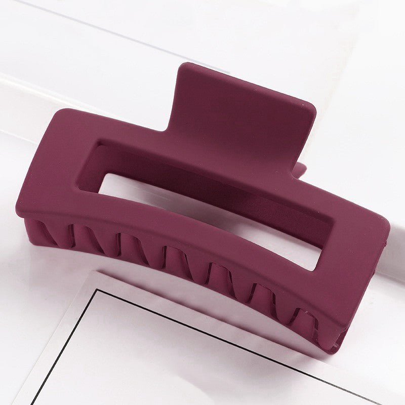 Multicolor Large Acrylic Rectangle Hair Clip Thick Resin Claw for Long Thick Hair Nonslip Jaw Clip