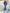 Women's Slim-Fit Stretch Imitation Denim Bell-Bottom Jeans - Bootcut Flare, White & Blue Wash, All-Season, Machine Washable