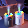 Aromatherapy Mist Diffuser and USB Humidifier with Essential Oil, Color-Changing Night Light and Cold Mist for Plant Health