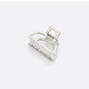 Gold Alloy Hair Claw Clip - Non-Slip Strong Hold Jaw Clip for Thick Hair, Vintage Hollow Design