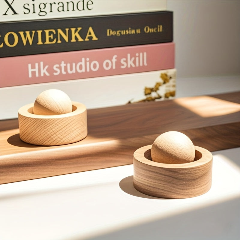 Wooden Essential Oil Aroma Diffuser for Home & Car — Elegant Portable Wood Finish Diffuser, Perfect Gift