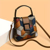 Women's PU Bucket Bag - Elegant Solid Color Handheld Convertible Handbag with Buckle & Adjustable Strap