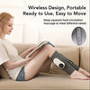 Cordless Air Compression Leg Massager – USB Rechargeable Circular Calf Press, 3 Intensities for Feet, Thighs & Knees