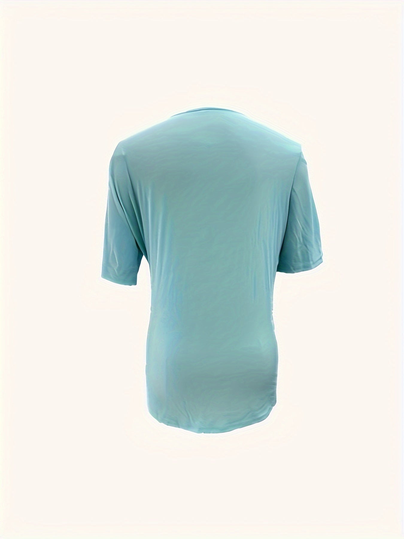 Women's Summer Lace-Trim Pullover Top - Light Gray Short Sleeve Casual Blouse, Medium Stretch, Machine Washable