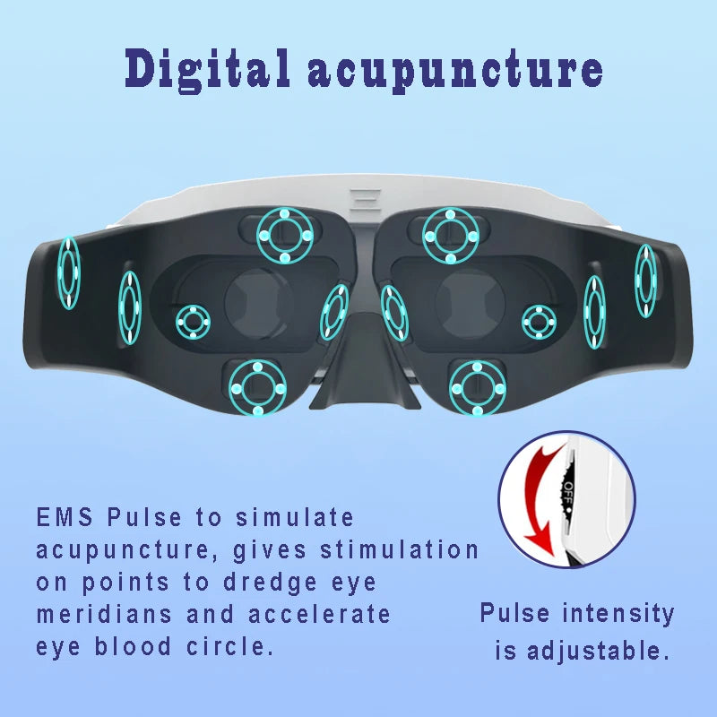 Myopia Treatment Eye Massager for Children and Adults, Vision Training & Eye Fatigue Relief