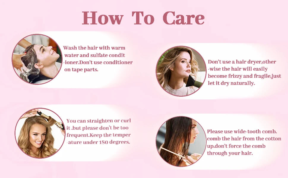 Seamless Clip-In Human Hair Extensions 8-Piece 120g Brazilian Remy Straight 16-26 in (41-66 cm)