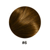5-Clip 3/4 Full Head Straight Remy Human Hair Clip-In Extensions Natural Black