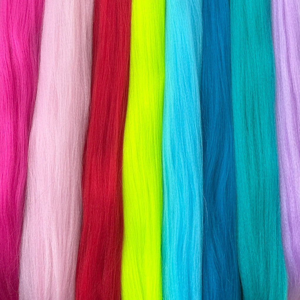 28-Inch (71 cm) Purple Synthetic Straight Braided Ponytail Extension with Elastic Band for Women – Halloween Cosplay