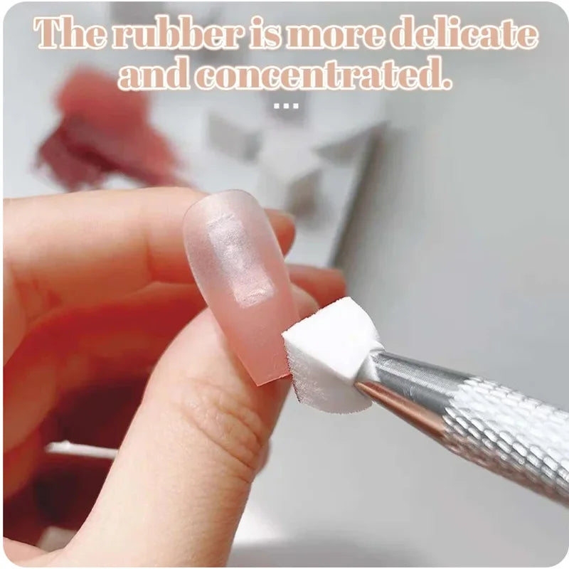 50-Piece Sponge Gradient Nail Art Set – Stamper, Gradient Brushes, Dotting Pens & Glitter Tools for Gel Polish Manicure