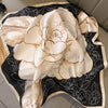 Satin-Look Square Scarf 27.6 x 27.6 in (70 x 70 cm) Cat Print Headscarf, Neck Wrap & Bandana for Women