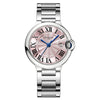 Cardimsir Ballon Bleu 33mm Automatic Women's Watch, Sunburst Dial Sapphire Crystal, 50M Water-Resistant Date
