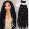 Boho Curly Braiding Hair 100% Human Remy Unprocessed Natural Black (3–4 Bundles)