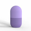 Silicone Facial Ice Cube Tray Reusable Frozen Face & Eye Roller Massage Tool for Depuffing and Skin Firming