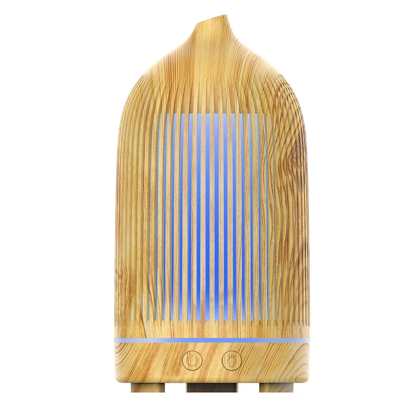 USB Essential Oil Diffuser - Mini Ultrasonic Cool Mist Humidifier with 7-Color LED Night Light for Home & Office