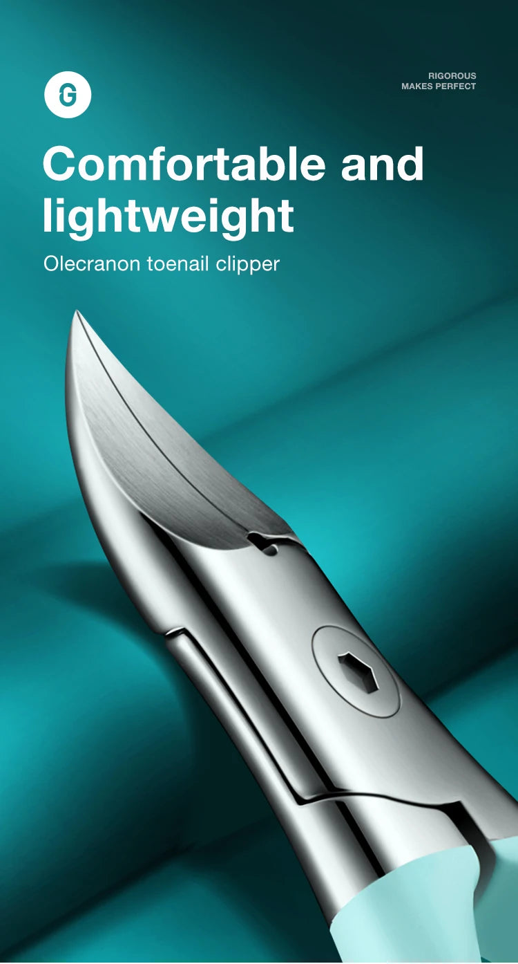 MR.GREEN Ingrown Toenail Clippers – Stainless Steel Precision Toenail Cutter for Thick Nails