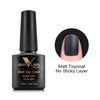 Hema-Free TPO-Free Gel Nail Polish 7.5ml, Glitter Jelly & Nude Shades, Soak-Off UV/LED Full Coverage French