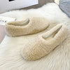 Lambswool Moccasins for Women – Plush Winter Loafers, Warm Curly Shearling Flats (EU 34-43 / US 4.5-10.5)