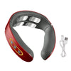 USB Rechargeable Neck & Shoulder Pulse Massager – 6 Modes, 9 Levels, Heat Therapy for Cervical Pain Relief