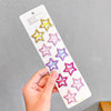 10/20/30/40-Pack Colorful Waterdrop Hairpins for Girls – Cute Kids Hair Clips Barrettes