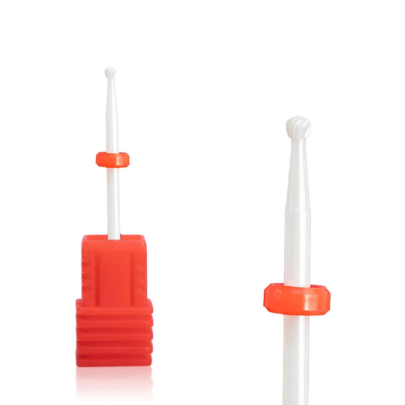 Ceramic Milling Nail Drill Bit 1pc for Electric Manicure & Pedicure Drills Nail Art Burr File