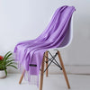 Cashmere-Feel Polyester Pashmina Shawl Scarf 70 x 200 cm (27.6 x 78.7 in) – Soft Tassel Wrap for Women & Men, 43 Colors