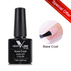 Hema-Free TPO-Free Gel Nail Polish 7.5ml, Glitter Jelly & Nude Shades, Soak-Off UV/LED Full Coverage French