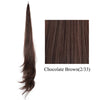 Soowee 32in (81 cm) Long Layered Clip-In Ponytail Extension, Blonde Heat-Resistant Synthetic Hairpiece