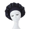 Women's Satin Bonnet – Wide Stretchy Band Sleep Cap, Satin Silk Night Cap, One Size