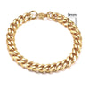 Stainless Steel Cuban (Miami Curb) Bracelet — Chunky 3–11mm Width | 7.1/8.3/9.1 in (18/21/23 cm) Unisex