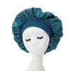 Women's Satin Bonnet – Wide Stretchy Band Sleep Cap, Satin Silk Night Cap, One Size