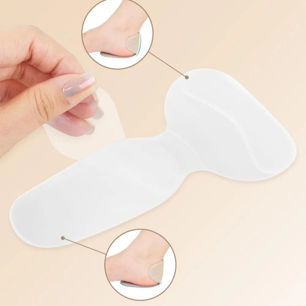 Hydrocolloid Heel Patch – Invisible Anti-Abrasion Gel Heel Pads for High Heels, Blister & Callus Relief