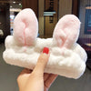 Coral Fleece Bow Headband with Animal Ears – Soft Warm Turban Hairband for Women & Girls | Makeup & Face Wash