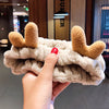 Coral Fleece Bow Headband with Animal Ears – Soft Warm Turban Hairband for Women & Girls | Makeup & Face Wash