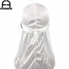 Unisex Silk Durag Long Tail Headwrap Bandana 100+ cm (39+ in) Biker Turban Headwear
