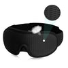 3D Contoured Memory Foam Sleep Mask – Light-Blocking Eye Shade with Adjustable Strap for Travel, Migraine & Insomnia