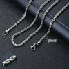Stainless Steel Cuban Link Chain Necklace — Curb Choker in Gold, Silver & Black, Chunky Unisex