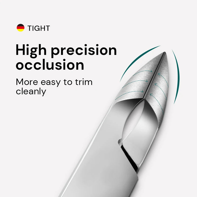 MR.GREEN Stainless Steel Cuticle Nippers - Precision Cuticle Clippers & Trimmer for Manicure Pedicure