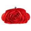 Floral Evening Clutch with Chain – Bridal Party Minaudiere Purse