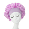 Women's Satin Bonnet – Wide Stretchy Band Sleep Cap, Satin Silk Night Cap, One Size