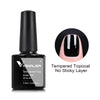 Hema-Free TPO-Free Gel Nail Polish 7.5ml, Glitter Jelly & Nude Shades, Soak-Off UV/LED Full Coverage French