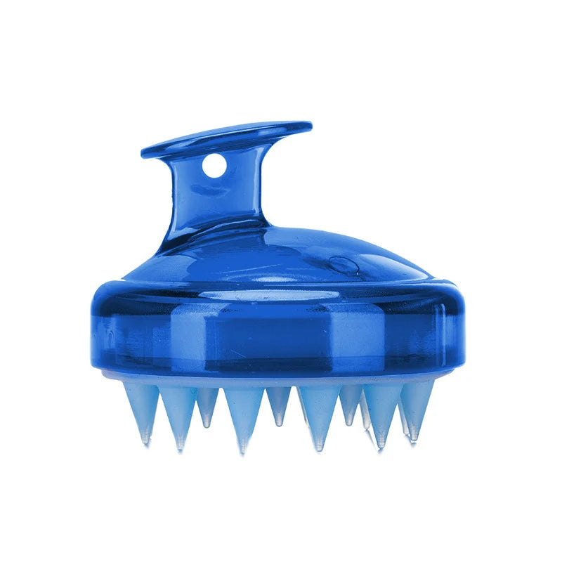 Silicone Scalp Massage Brush – Shampoo Hair Washing Massager Comb, Anti-Dandruff Spa Brush